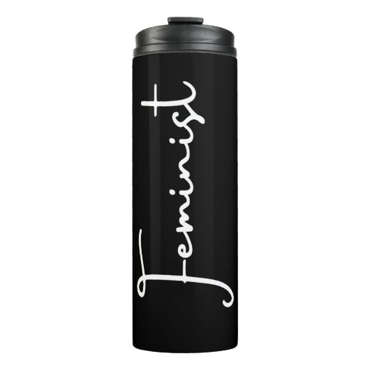 Bouteilles Isothermes Paruline thermique féministe | Coupe des droits de (Devant)