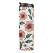 Bouteilles Isothermes Paruline thermique florale (Tourné sur la droite)