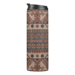 Bouteilles Isothermes Paruline thermique géométrique tribale Boho - Isol