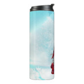 Bouteilles Isothermes Paruline thermique Gnome de Noël (Tourné sur la gauche)