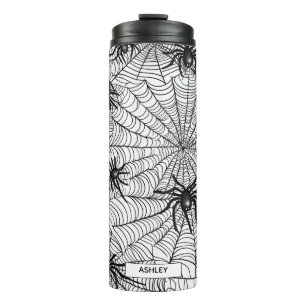 Bouteilles Isothermes Paruline thermique Halloween Spider Web personnali