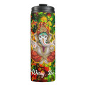 Bouteilles Isothermes Paruline thermique Hippy Ganesh Galaxy 1990 (Devant)
