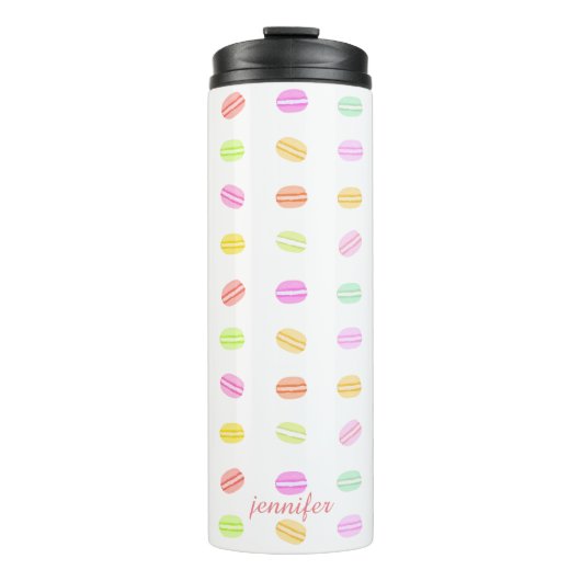 Bouteilles Isothermes Paruline thermique Macaron (Devant)