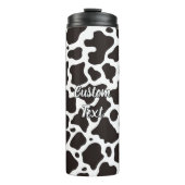 Bouteilles Isothermes Paruline thermique Motif de vache (Devant)