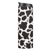 Bouteilles Isothermes Paruline thermique Motif de vache (Tourné sur la droite)