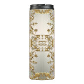 Bouteilles Isothermes Paruline thermique ornée d'or blanc (Dos)