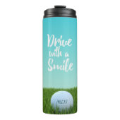 Bouteilles Isothermes Paruline thermique personnalisée avec devis de gol (Devant)