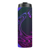 Bouteilles Isothermes Paruline thermique rose violet bleu (Devant)