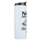 Bouteilles Isothermes Pas aujourd'hui, pas demain - Chat endormi (Tourné sur la gauche)