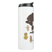 Bouteilles Isothermes Pas de noix Je suis Allergic Peanut Sensibilisatio (Tourné sur la gauche)