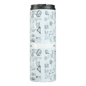 Bouteilles Isothermes Passeport Timps Wanderlust voyage devis modèle (Dos)