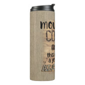 Bouteilles Isothermes Passer Au Café C'Est Un Travail Pour L'Alcool (Tourné sur la gauche)