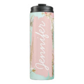 Bouteilles Isothermes Pastel Ajouter un nom Cadeau personnalisé (Devant)