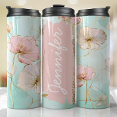 Bouteilles Isothermes Pastel Ajouter un nom Cadeau personnalisé