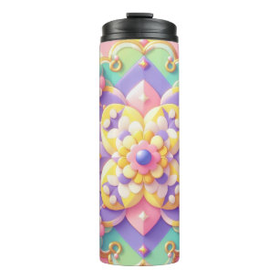 Bouteilles Isothermes pastel de printemps/Pâques/princesse coloré