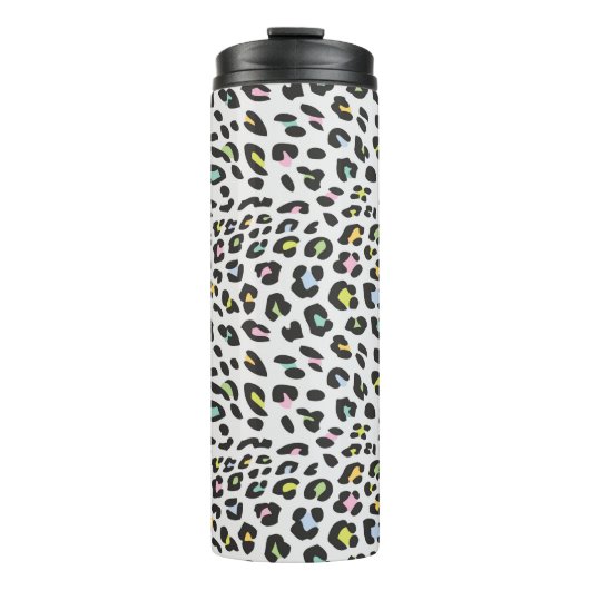 Bouteilles Isothermes Pastel Leopard Spot Motif (Devant)