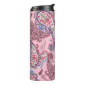 Bouteilles Isothermes Pastel paisley, patchwork ethnique traditionnel (Tourné sur la gauche)