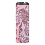 Bouteilles Isothermes Pastel paisley, patchwork ethnique traditionnel (Dos)
