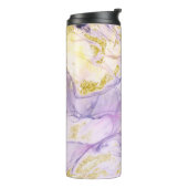 Bouteilles Isothermes *~ Pastel Rainbow Opal Parties scintillant or Abst (Tourné sur la gauche)