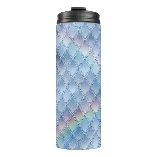 Bouteilles Isothermes Pastel Rainbow Parties scintillant Dragon Scale Mo (Devant)