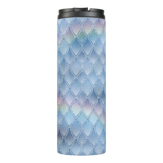 Bouteilles Isothermes Pastel Rainbow Parties scintillant Dragon Scale Mo (Dos)