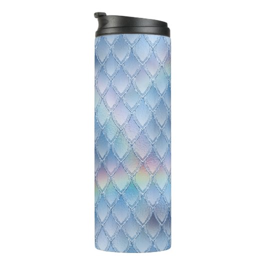 Bouteilles Isothermes Pastel Rainbow Parties scintillant Dragon Scale Mo (Tourné sur la droite)