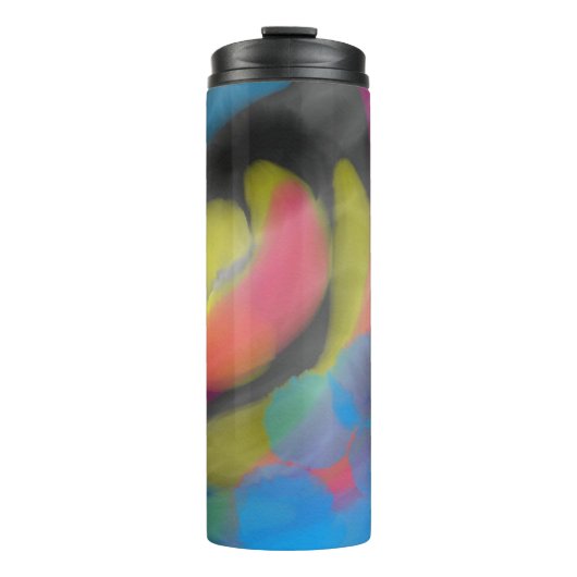 Bouteilles Isothermes Pastel rose et jaune (Devant)