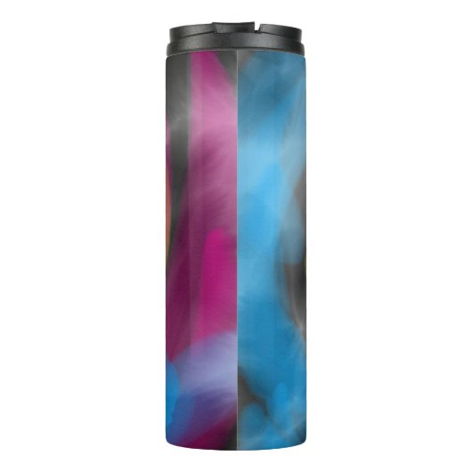 Bouteilles Isothermes Pastel rose et jaune (Dos)