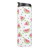 Bouteilles Isothermes Pastèque rose, Graines de pastèque, Motif d'été (Tourné sur la droite)