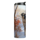 Bouteilles Isothermes Pasteur Anatolien Laisser Neige Noël (Tourné sur la gauche)