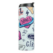 Bouteilles Isothermes Patch de mode : Stickers Pop Art. (Tourné sur la gauche)