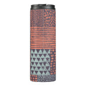 Bouteilles Isothermes Patchwork bohémien : conception sans couture dessi (Dos)