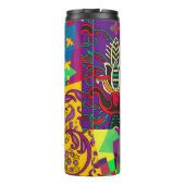 Bouteilles Isothermes Patchwork indien turc festier Mandala (Dos)