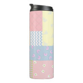 Bouteilles Isothermes Patchwork Pastel (Tourné sur la droite)