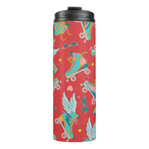 Bouteilles Isothermes Patins à rouleaux aux couleurs vives avec et sans