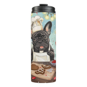 Bouteilles Isothermes Pâtisserie de vacances pour Bouledogue français : 