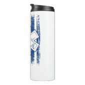 Bouteilles Isothermes Patriotique Paramedtic Firefighter EMT USA Drapeau (Tourné sur la droite)