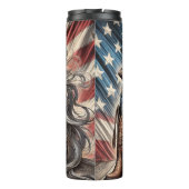 Bouteilles Isothermes Patriotique Skeleton Cowgirl (Dos)