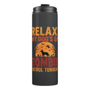Bouteilles Isothermes Patrouille de Chien Zombie Halloween