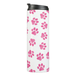 Bouteilles Isothermes Patrouilles De Doodle, Paws De Chien, Paws Roses
