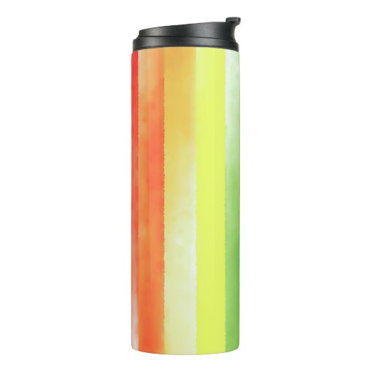 Bouteilles Isothermes Pattern de Vertical Rainbow | (Tourné sur la gauche)