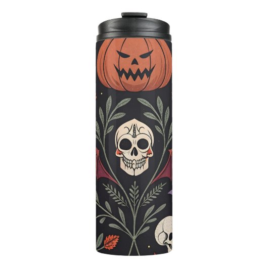 Bouteilles Isothermes Pattern d'Halloween (Devant)