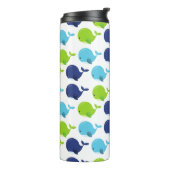 Bouteilles Isothermes Pattern of Whales, Cute Whales, Sea Animals (Tourné sur la gauche)