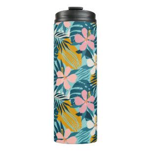Bouteilles Isothermes Pattern tropical hibiscus