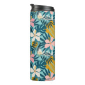 Bouteilles Isothermes Pattern tropical hibiscus (Tourné sur la droite)