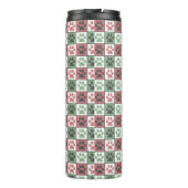 Bouteilles Isothermes Patters de Red and Green (Dos)