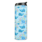 Bouteilles Isothermes Patterson monogram bleu de Whale (Tourné sur la gauche)