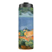 Bouteilles Isothermes Paul Cezanne - Estaque aux toits rouges (Devant)