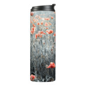 Bouteilles Isothermes Pavot fleur sauvage (Tourné sur la gauche)