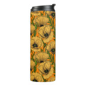 Bouteilles Isothermes Pavot jaune thermo-tumbler (Tourné sur la gauche)